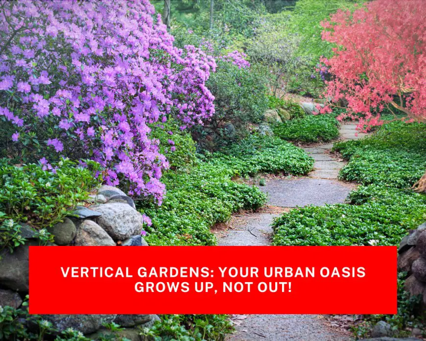 Vertical Gardens: Your Urban Oasis Grows Up, Not Out!